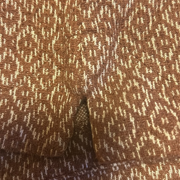 FALLS CREEK Brown and Cream blouse for women with long sleeves Size XL - Picture 14 of 14